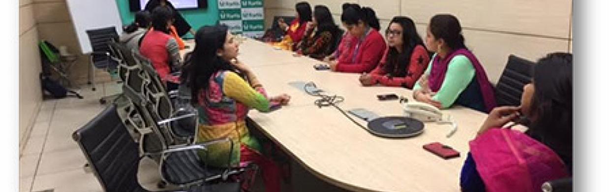 Session on women’s health at Reliance Industries