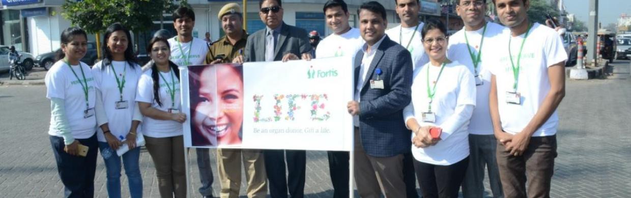 Organ donation awareness drive – More to give