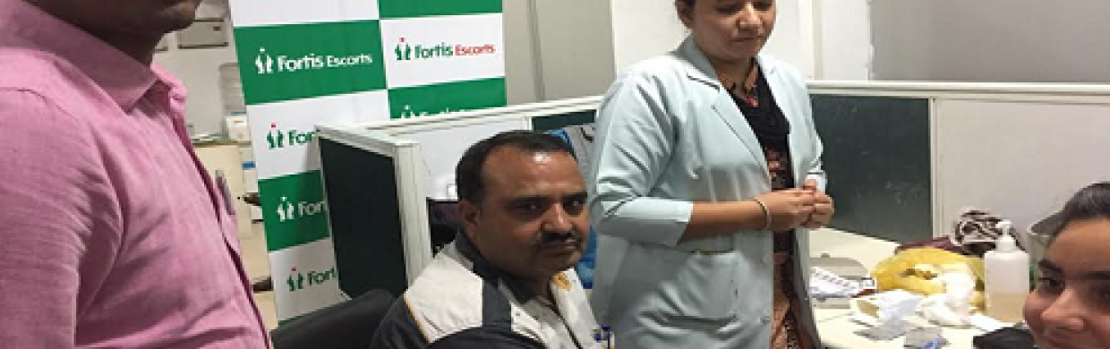 Health check-up camp at Air India
