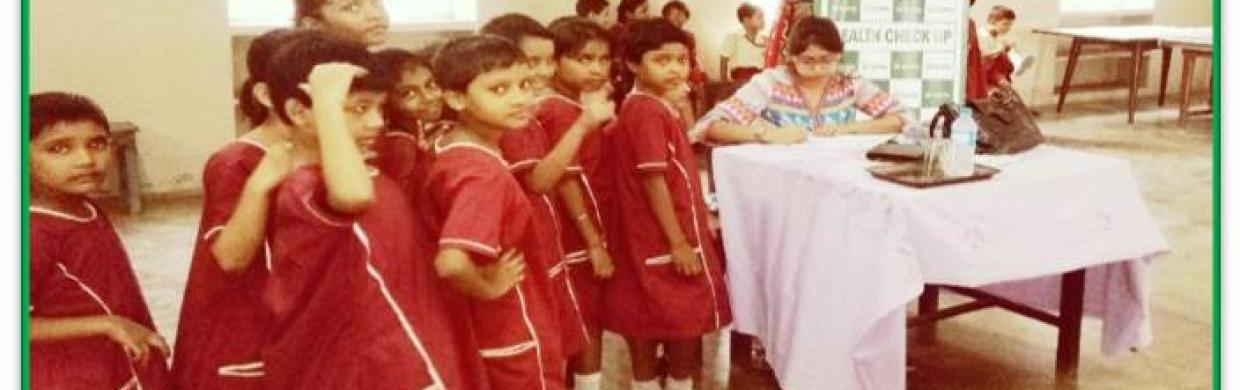 Eye check-up camp for students