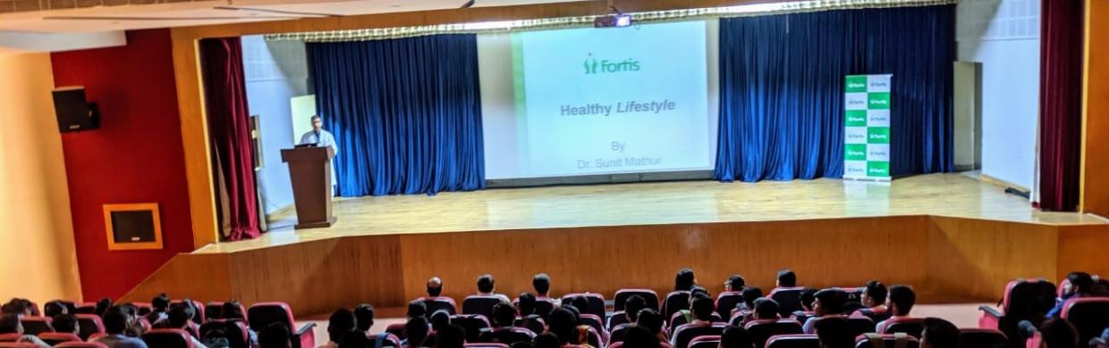 Fortis Hospital,Jaipur organizes health awareness talk on "Healthy Lifestyle"