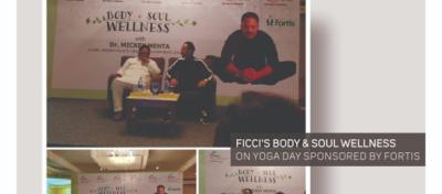 In a FICCI’s Body Soul Wellness with Dr. Mickey Mehta was proudly partnered by Fortis Escorts Hospital on International Yoga Day