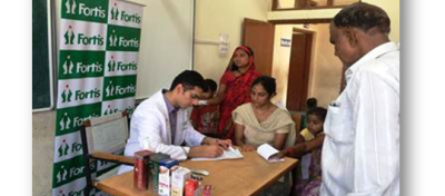 400 screened during health camp