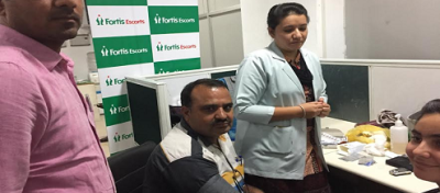 Health check-up camp at Air India