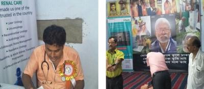 Health Check up Camp and BLS workshop at Barasat