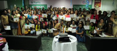 Critical Care Nursing Conclave’ organized at Fortis Anadapur