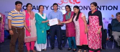 Team Nursing from Fortis Hospitals Anandapur bags prestigious award at the 30th Quality Circle Convention of CII