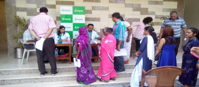 Health Camp organized at C-Scheme Church