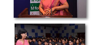 Session on ‘Self-esteem’ for students by Dr Savita Malhotra