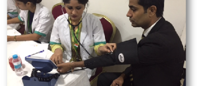 124 screened at health camp at Taj Hotel, Chandigarh