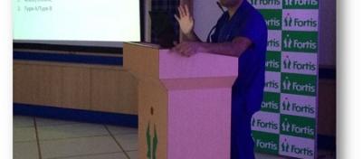 Dr Ravul Jindal lectures at Matters of Heart, 5th annual CME