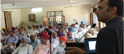 Talk on ‘Cancer Prevention and Screening’ in Patiala