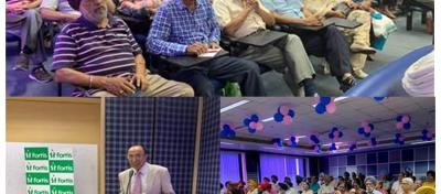 Health Talk by Dr Sukhbir Uppal-Rheumatologist on 'Osteoarthritis’ held for Senior Citizens