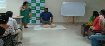 BLS workshop with Calcutta Rescue