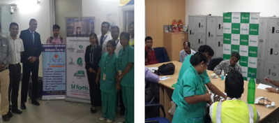 Health Check up Camp at Jet Airways