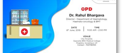 Outstation OPD by Dr. Rahul Bhargava at Gorakhpur