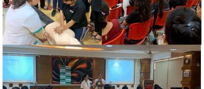 BLS Workshop & First-aid Training organized at Chitkara University